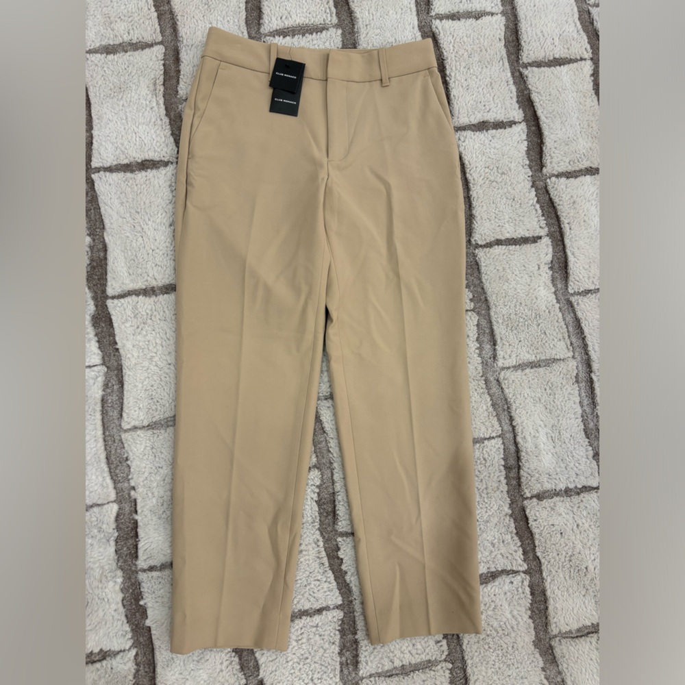 Club Monaco tan dress pants MATIE PANT BNWT